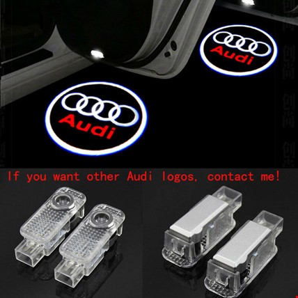 AUDİ KAPI ALTI IŞIKLI LOGO OEM TİP GEÇMELİ